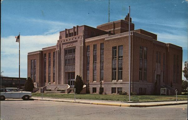 Roosevelt County Court House Portales New Mexico Gene Aiken