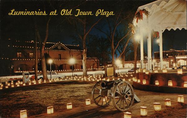 Luminarios at Old Town Plaza Albuquerque New Mexico