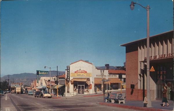 Foothill Blvd. at Commerce Street Tujunga California