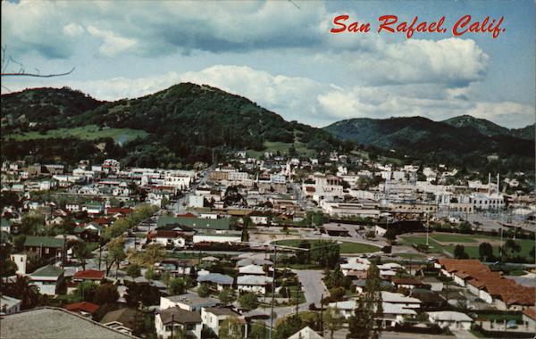 Panoramic View of City San Rafael California