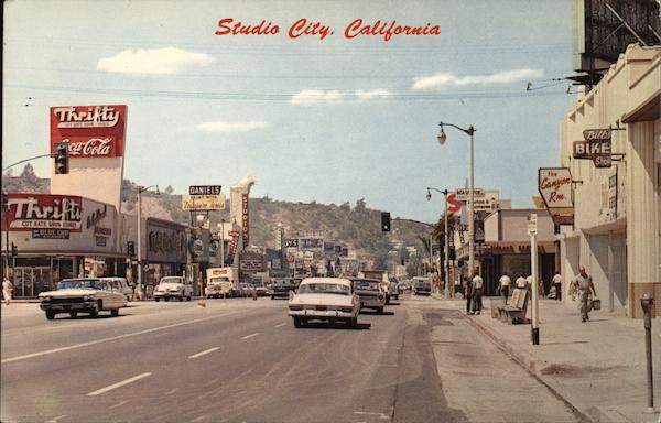 Intersection of Laurel Canyon Boulevard and Ventura Boulevard Studio City California