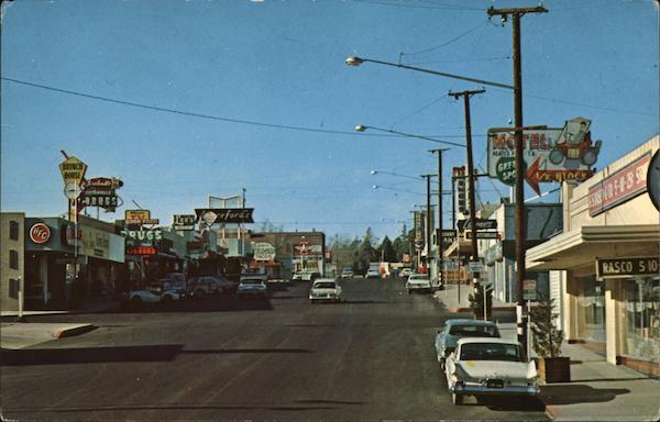 Street Scene Victorville California Louis & Virginia Kay
