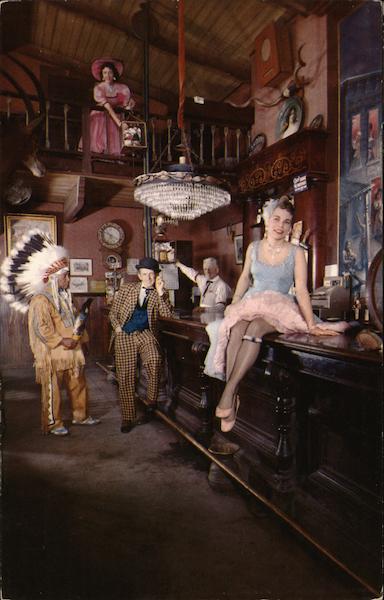 The Calico Saloon Bar Buena Park California Knott's Berry Farm