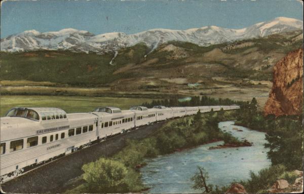 California Zephyr Trains, Railroad