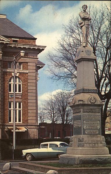 Statue of Sam Davis Pulaski Tennessee R. E. Calonge