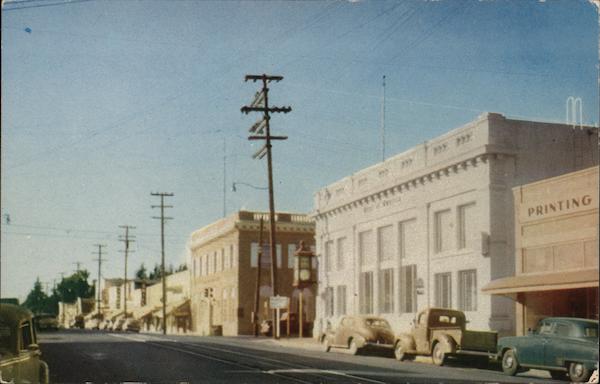 Business District Sebastopol California