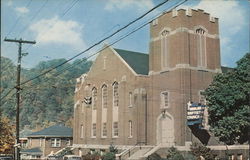 Harlan Baptist Church Postcard