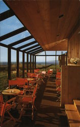 Solarium Lounge at the New Sea Ranch Lodge California Postcard Postcard Postcard