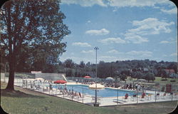 Swimming Pool, Hotel Bader Spring Valley, NY Postcard Postcard Postcard