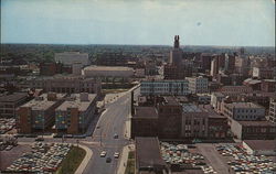 Birds Eye View of City Rochester, NY Postcard Postcard Postcard