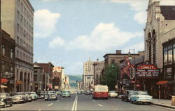 Genesee Street Looking North Utica, NY Postcard Postcard Postcard