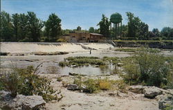 Old 10th Street Dam Site Logansport, IN Postcard Postcard Postcard