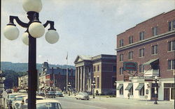 Liberty Street Looking South Postcard