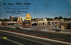 DeAnza Motor Lodge Postcard