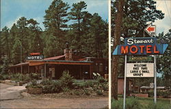 Stewart's Motel and Apartments Postcard