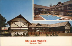 The King Frederik Solvang, CA Postcard Postcard Postcard