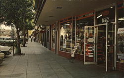 Street Scene in Colorful Solvang, California Postcard Postcard Postcard