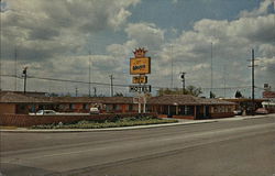 Motor Inn Motel Postcard