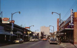 The Main Street in Martinez California Postcard Postcard Postcard