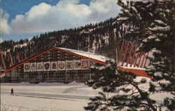 Blyth Arena Squaw Valley, CA Postcard Postcard Postcard