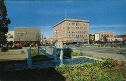 Old Courthouse Square Postcard
