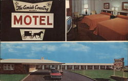 Amish Country Motel Postcard