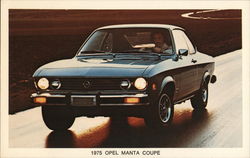 1975 Opel Manta Coupe Postcard
