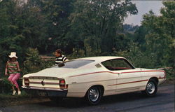 1968 Ford Torino GT Fastback Postcard