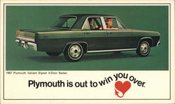 1967 Plymouth Valiant Signet Postcard