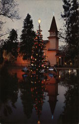The Magic Christmas Tree Knott's Berry Farm Postcard Postcard Postcard