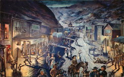 Saturday Night in Calico, 1888 Saturday Night in Calico, 1888