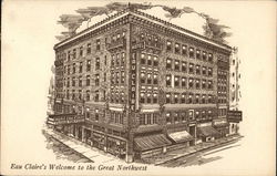 Hotel Eau Claire Postcard