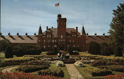 Sunken Gardens, Marquette Branch Prison Postcard