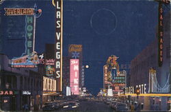 Fremont Street Postcard