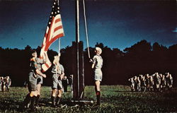 Retreat Ceremonies - Camp Watchung Postcard