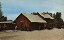 Alder Gulch Short Line Railroad, a historic depot Nevada City, MT Postcard Postcard Postcard