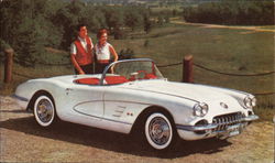 1959 Chevrolet Corvette Postcard
