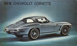 Chevrolet Corvette Sting Ray Sport Coupe Postcard