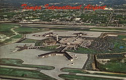 Tampa International Airport Florida Postcard Postcard Postcard