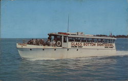 "Fireball" Glass Bottom Boat Postcard