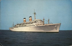 SS Constitution, American Export Isbrandtsen Lines Postcard