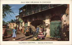 Chicago Railroad Fair Illinois Postcard Postcard Postcard