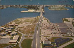 Aerial View of Town Madeira Beach, FL Postcard Postcard Postcard