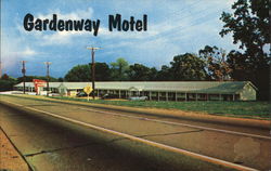 Gardenway Motel Postcard