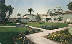 Los Angeles Ambassador - Garden Studios Postcard