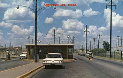 Sheppard Air Force Base - Entrance Wichita Falls, TX Postcard Postcard Postcard