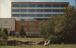 Morris Library, Southern Illinois University Postcard
