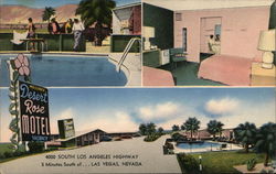 Desert Rose Motel Postcard