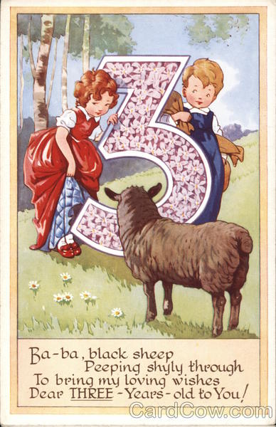 Two Kids and a Sheep Birthday