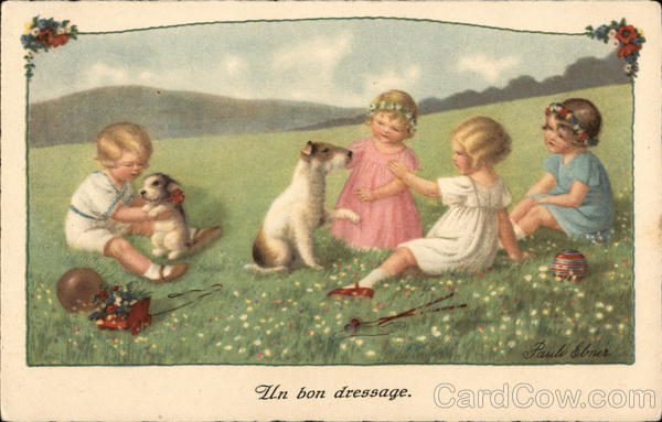 Un Bon Dressage - Children Teaching Their Dogs Tricks